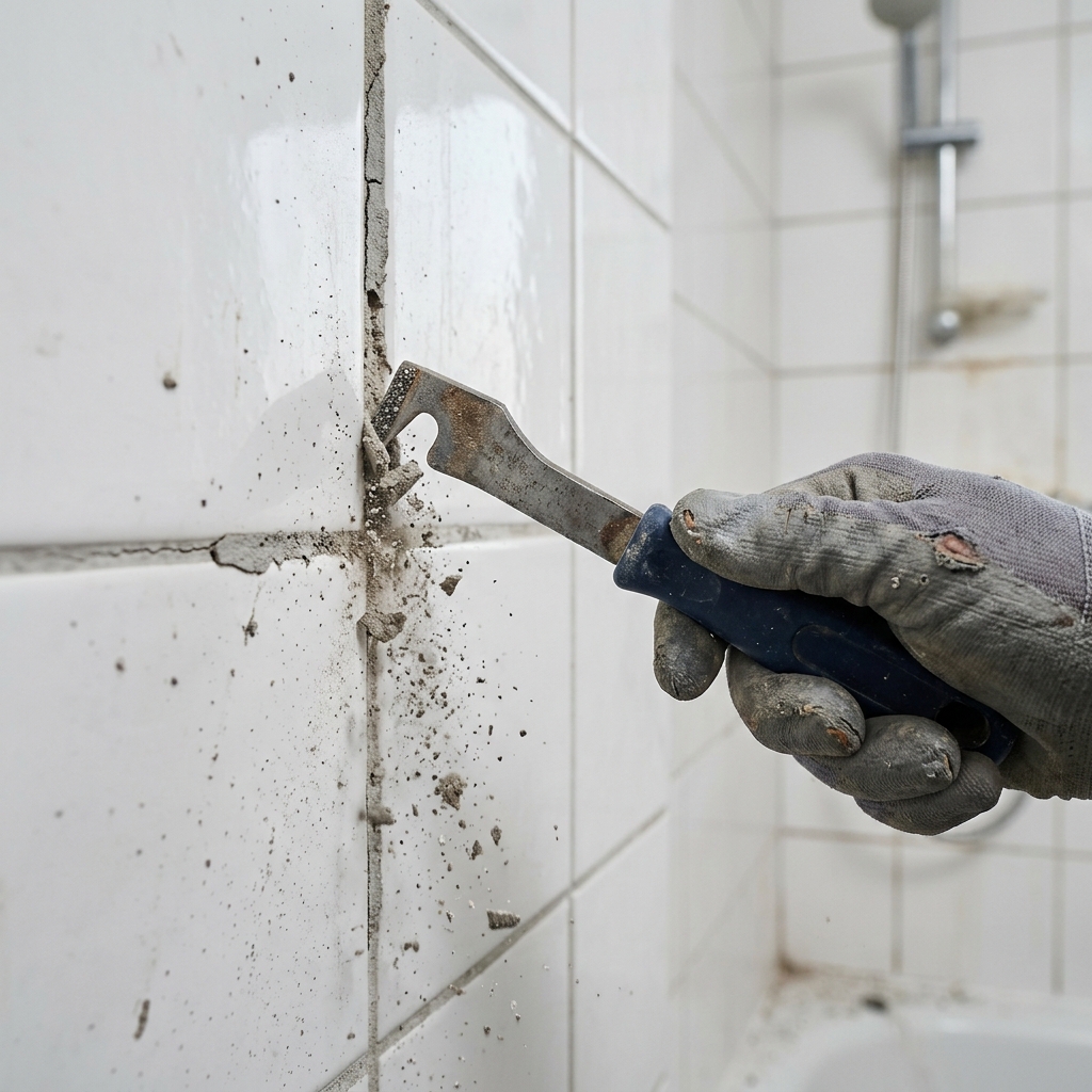 Shower Regrouting