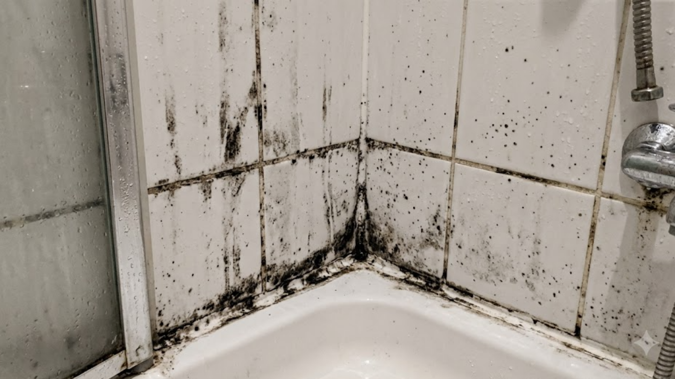 Persistent Mould Around Seals & Joints